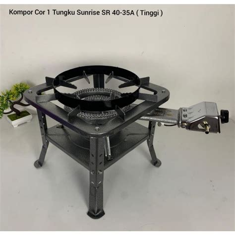 Jual Kompor Cor 1 Tungku Sunrise Sr 40 3 5 A Tinggi Shopee Indonesia