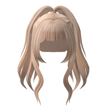 Blonde High Anime Ponytail Roblox Item Rolimon S