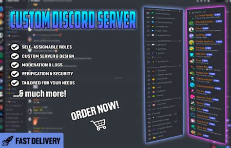 Create A Custom Discord Server For You By Kostas Zervas Fiverr