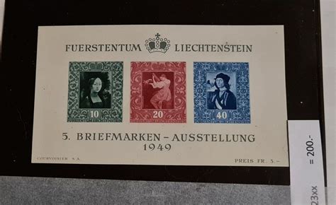 F Rstentum Lichtenstein Ohne Stempel Kaufen Auf Ricardo