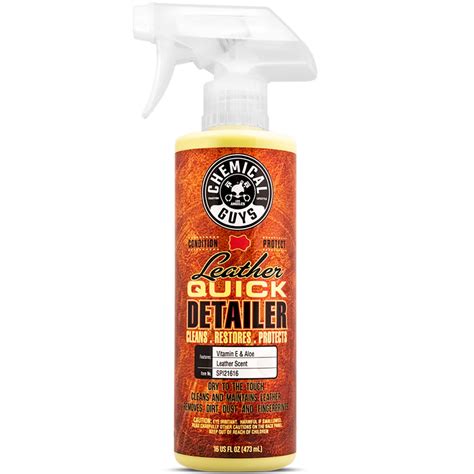 Chemical Guys Leather Quick Detailer Shop Automotive Cleaners At H E B