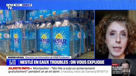 Ingrid Kragl ONG Foodwatch sur la contamination des eaux minérales de