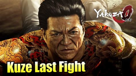 KUZE LAST FIGHT - Yakuza 0 - YouTube