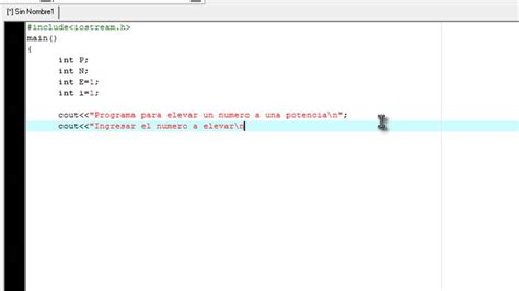 Tuto Programa Para Elevar Un Numero A Una Potencia C YouTube