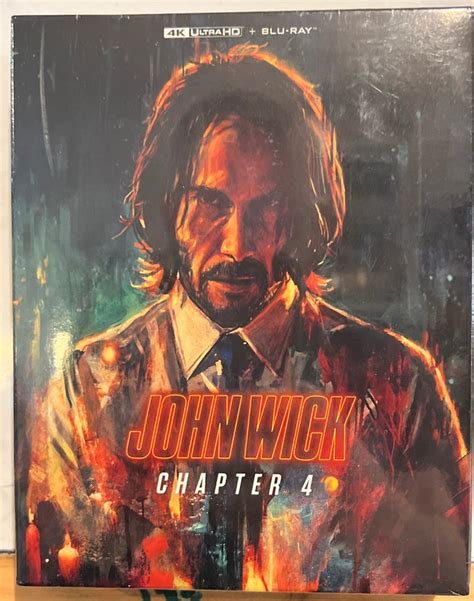 John Wick Chapter 4 Limited Collectors Edition Boxset 4k Uhd Bly