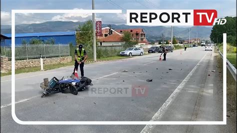 Aksidenti i katërt brenda pak orësh në Korçë motori del nga rruga