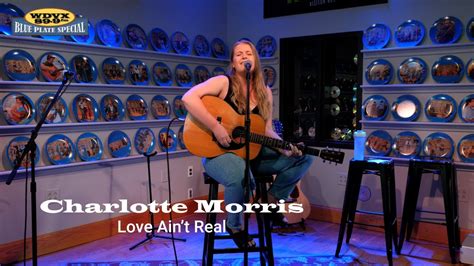 Charlotte Morris Love Ain T Real Live On The Wdvx Blue Plate Special Youtube