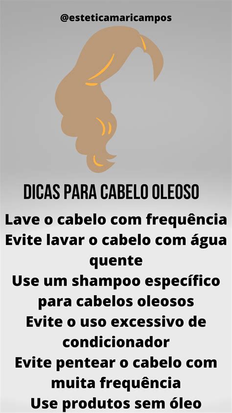 Dicas Para Cuidar Do Cabelo Oleoso