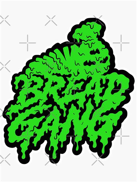 "Bread Gang Moneybagg Yo Merch Slime Logo " Sticker for Sale by ...