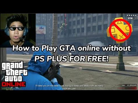 How To Play GTA Online Without PS PLUS NEW GLITCH METHOD 2023 YouTube