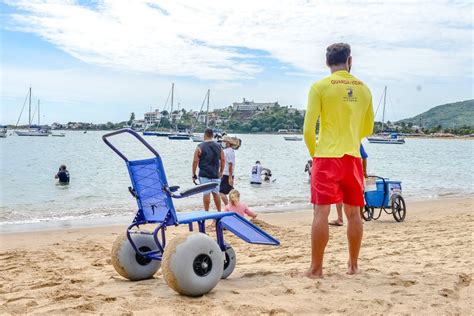 Praia Acess Vel Projeto Ocorre S Sextas E S Bados Em Vit Ria Aqui