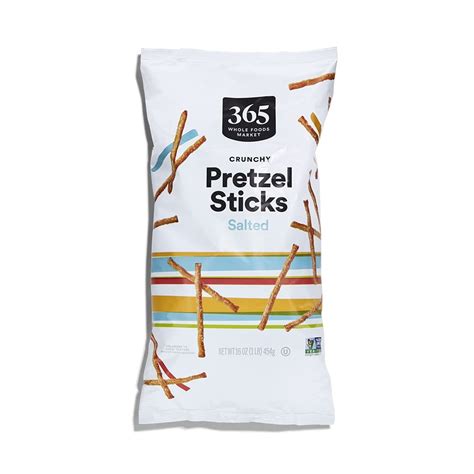 Amazon By Whole Foods Market Crunchy Pretzel Sticks Ounce