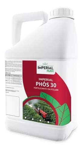 Adubo Foliar Fósforo Phos 30 5 Litros Imperial Nutri Parcelamento