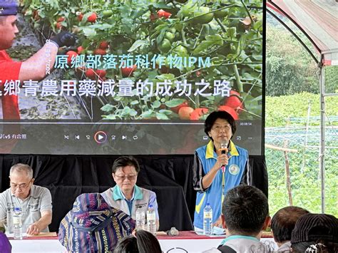 善用免登記植物保護資材，整合茄科作物病蟲害管理臺中區農業改良場