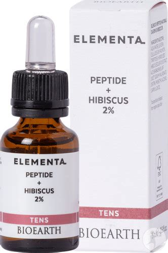 Bioearth Elementa Tens Serum Peptide Hybiscus Tropfflasche Ml