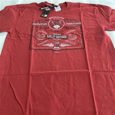 Harley Davidson Tops Harley Davidson Tshirt Seoul Korea Large Size