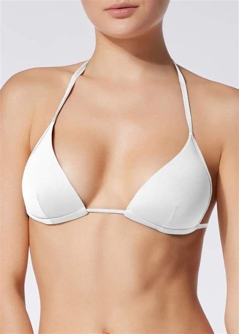 Calzedonia Indonesia Triangle Top Bikini With Padded Sliding Cups