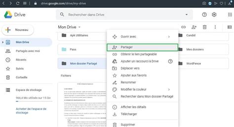 Comment Cr Er Un Dossier Drive Partag Avec Google Drive