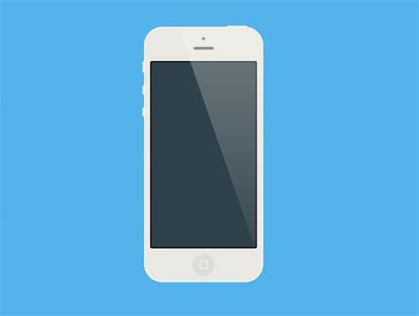 Iphone Flat Vector At Getdrawings Free Download