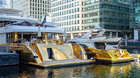 Luxwrap Gave This 20 Million Yacht A Golden Makeover And It Looks