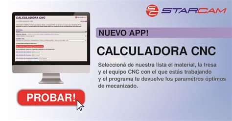 Calculadora Cnc Starcam