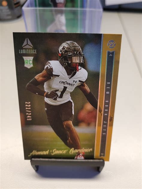 2022 Panini Luminance Rookie Blue 141 Ahmad Gardner 149 RC For