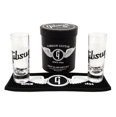 gibson shot glass gift set hari hari musik