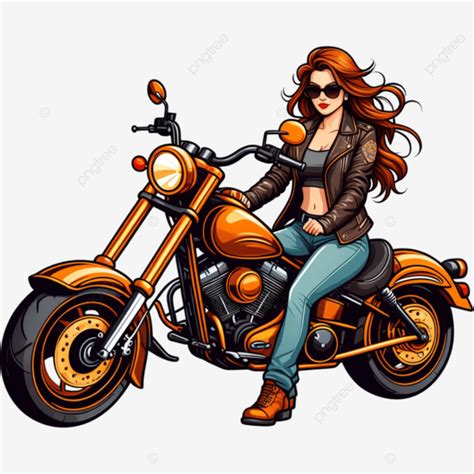 Pandilla De Motociclistas Png Dibujos Ilustraci N Elemento Motorista