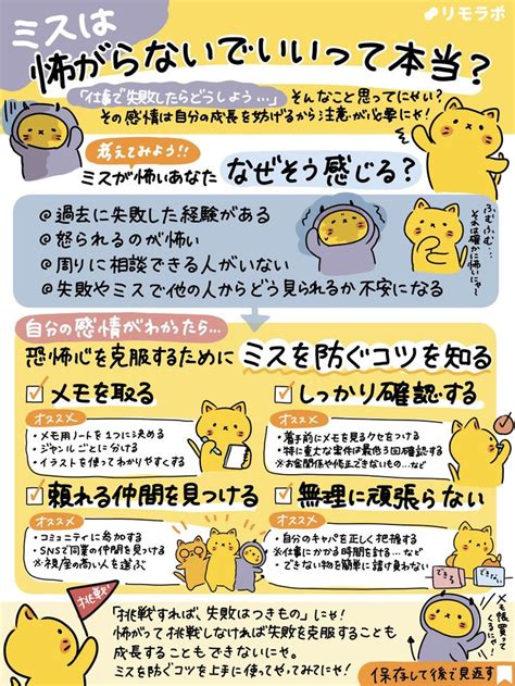 リモにゃん｜フリーランス応援ネコ🐱 On X 自己改善 仕事 モチベーション 勉強 面白い