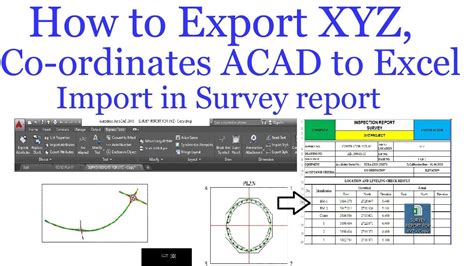 Import X Y Z Coordinates From Excel To Autocad Xl N Cad