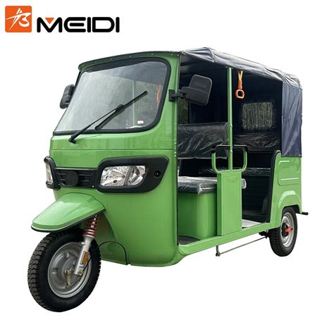 Meidi 100km Range Rickshaw New Tricycle City Taxi Use Electric Tuk Tuk