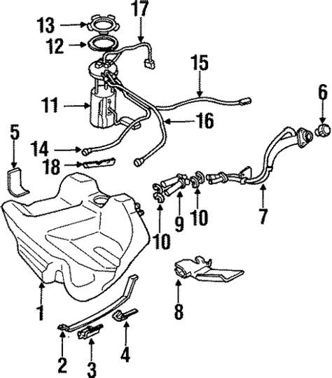 Fuel System Components For 1997 Cadillac Deville Gmpartsnow