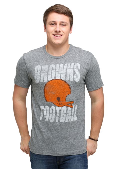 Cleveland Browns Touchdown Tri Blend Mens T Shirt