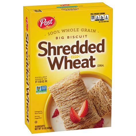 Post Frosted Chocolate Cake Shredded Wheat Cereal