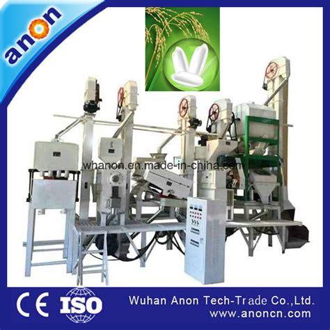 Anon 18 Tpd Complete Auto Paddy Rice Mill Machine Vietnam China Rice