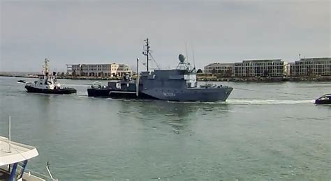 WarshipCam On Twitter German Navy Frankenthal Class Minehunter Being