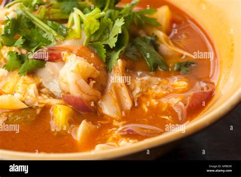 tom yum soup Stock Photo - Alamy