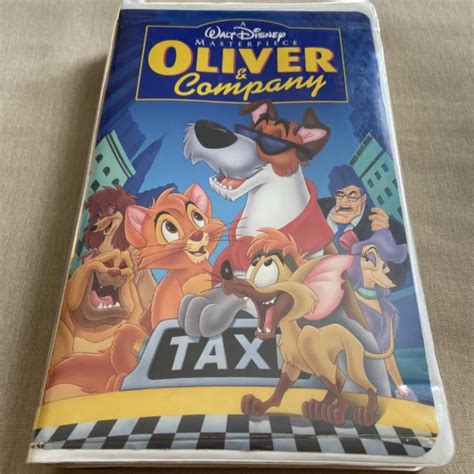 OLIVER AND COMPANY VHS 1996 Walt Disney Masterpiece Collection Billy