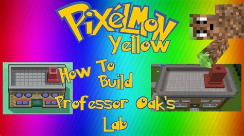 Pixelmon Custom Modpack How To Build Professor Oak S Lab Youtube