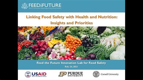 Webinar Series Linking Food Safety With Health And Nutrition