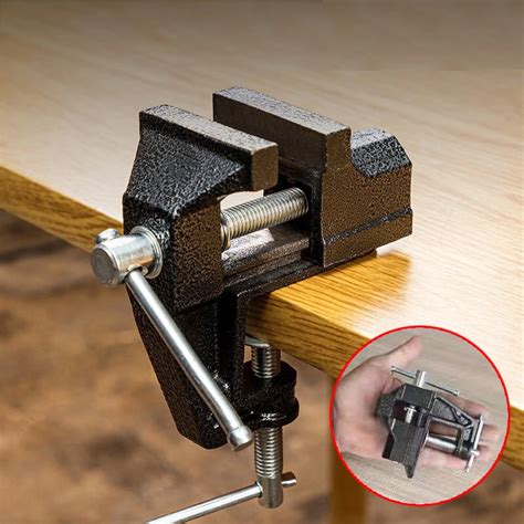 Mini Tau De Table Domestique En Acier Au Carbone Micro Pince Avec