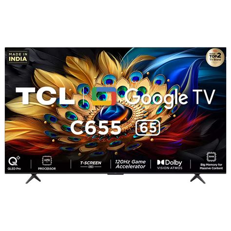 Compare TCL 65C655 65 Inches QLED 4K 3840 X 2160 Pixels TV Vs TCL