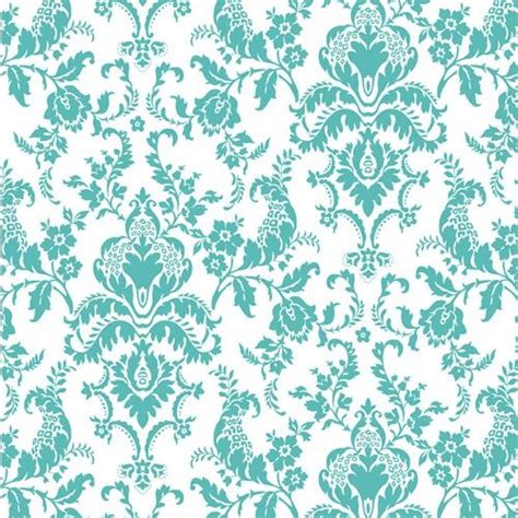 Damask Tiffany Blue Wallpaper