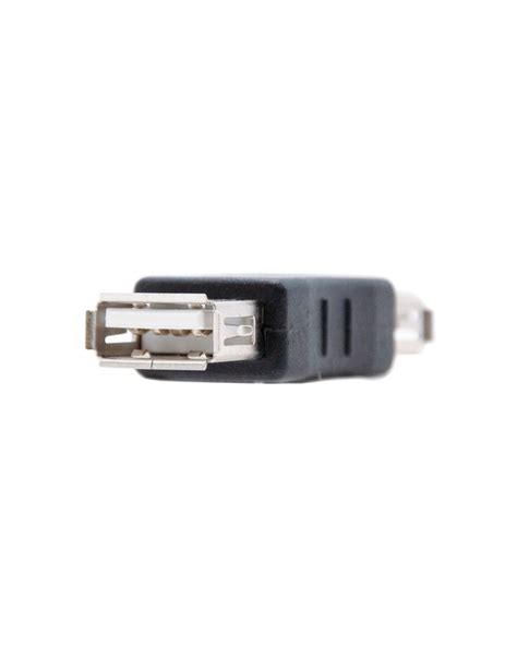 Nanocable 10 02 0001 cambiador de género para cable USB 2 0 Negro