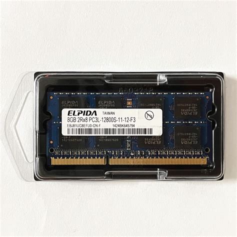 ELPIDA DDR3 RAMs 8 gb 1600 mhz memória portátil ddr3 8 gb 2rx8 pc3l