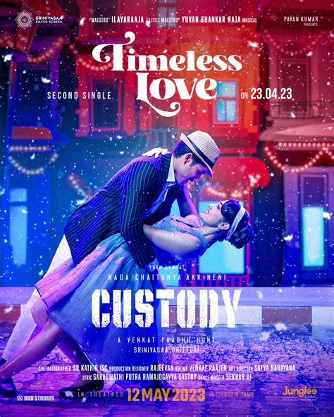 Custody Naga Chaitanya Krithi Shetty Go Retro In Timeless Love