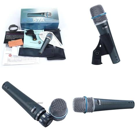 High Quality Beta57A Supercardioid Dynamic Wired Microphone For