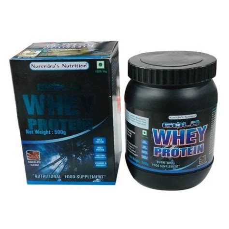 Chocolate Gold Whey Protein Powder, 500 gm at ₹ 425/kg in Bhayander ...
