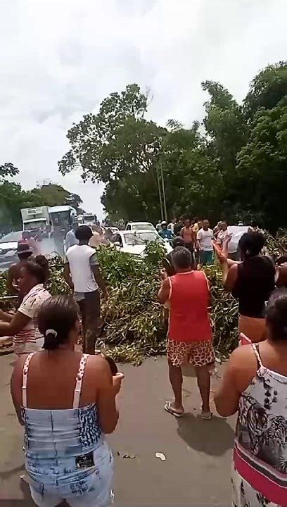 Moradores De Jiribatuba Protestam Por Falta De Energia El Trica V Deo