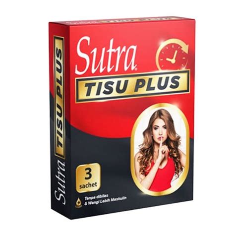 Tissue Tisu Magic Sutra Plus Pack Isi 3 Pcs Penunjang Stamina Plus